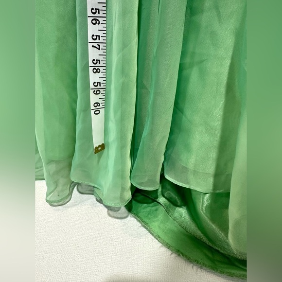 Tiffany Designs Green Embellished Prom formal Gown size 12 - Picture 11 of 16